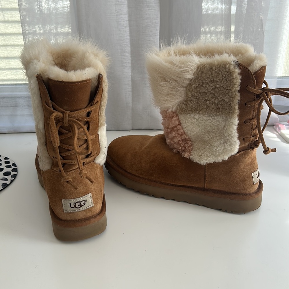 Ugg Patterned Fur Boot - image 2